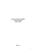 Referāts 'Austrumu - rietumu konflikts aukstā kara laikā', 1.