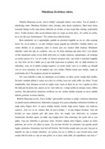 Eseja 'Mūsdienu Kristīnes stāsts', 1.