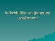 Prezentācija 'Individuālie un ģimenes uzņēmumi', 1.