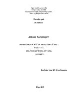 Referāts 'Menedžmenta būtība, menedžeru līmeņi', 1.