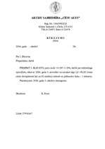 Paraugs 'Rīkojums', 1.