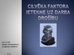 Prezentācija 'Cilvēka faktora ietekme uz darba drošību jūrā', 1.