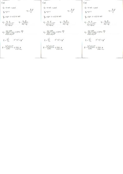 Konspekts 'Fizikas uzdevumu risinājumu apkopojums. Kinemātika', 19.