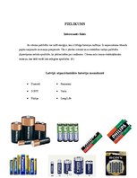 Referāts 'Baterijas', 14.