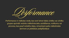 Prezentācija 'Performances māksla', 2.
