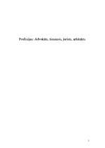 Referāts 'Profesijas: advokāts, tiesnesis, jurists, arhitekts', 1.