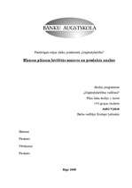 Referāts 'Tirgus analīze ziedu tirdzniecības nozarei', 1.