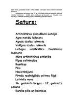 Referāts 'Arhitektūra Latvijā līdz 20.gadsimtam', 10.