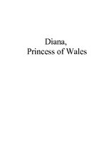 Referāts 'Princess Diana', 1.