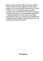 Referāts 'Princess Diana', 11.