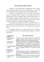 Konspekts 'Risku un galveno problēmu analīze veikalam', 1.