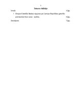 Referāts 'Eiropas Centrālās Bankas ziņojuma par Latvijas Republikas gatavību pievienoties ', 2.