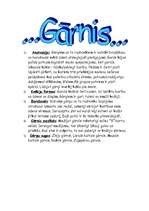 Referāts 'Gārnis', 1.