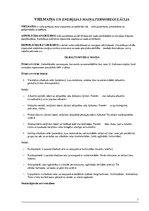 Konspekts 'Vielmaiņa un enerģijas maiņa. Termoregulācija', 1.