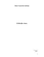 Referāts 'Civilizācijas vēsture', 1.