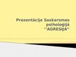 Prezentācija 'Agresija', 1.