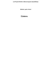 Referāts 'Sporta vēsture Lietuvā', 1.