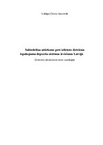 Referāts 'Sabiedrības attieksme pret izlietoto dzērienu iepakojumu depozīta sistēmas ievie', 1.