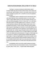 Eseja 'Lielie ģeogrāfiskie atklājumi un to sekas', 1.