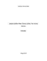Referāts 'Johans Gotlībs Fihte "Cilvēka sūtība". Par cilvēka lielumu', 1.