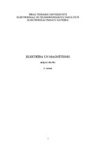 Paraugs 'Elektrības un magnētisma mājas darbs', 1.