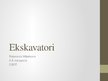Prezentācija 'Eskavators "Volvo"', 1.