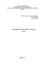 Referāts 'Nacionālā atmoda Latvijā 1988.-1990.gadā', 1.