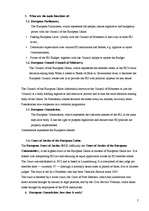 Konspekts 'Institutions of the European Union', 2.