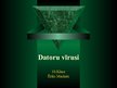 Prezentācija 'Datoru vīrusi', 1.