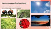 Prezentācija 'Kopsavilkums pavasarī - pirmsskolai', 4.