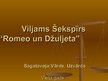 Prezentācija 'Humānisms un Viljams Šekspīrs', 1.
