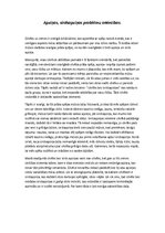 Eseja 'Apziņas, sirdsapziņas problēmu attiecības', 1.