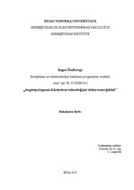 Diplomdarbs 'Augstsprieguma līdzstrāvas tehnoloģijas elektroenerģētikā', 1.