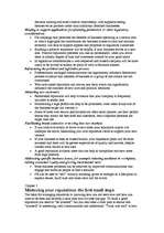 Konspekts 'Winning Reputations', 5.