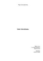 Referāts 'J.Sudrabkalna dzejoļu krājuma "Klodijai" analīze', 1.