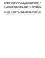 Eseja 'Holy War vs. Capitalist Materialism', 2.