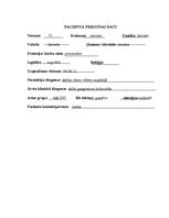 Paraugs 'Aprūpes plāns ķirurģijā', 1.