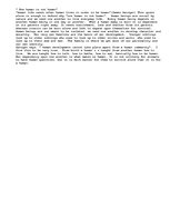 Eseja 'Great Essay on Philosophical Points of what It Means to Be a Human Being', 1.