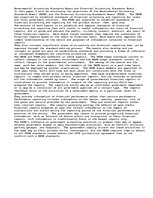 Eseja 'GASB and FASB Analysis Paper', 1.