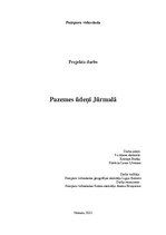 Referāts 'Pazemes ūdeņi', 1.