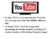 Prezentācija 'History of YouTube', 6.