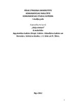 Konspekts 'Apgaismības kultūra Eiropā. Voltērs. Vidusšķiras kultūra un literatūra. Veimāras', 1.