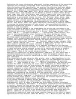 Eseja 'Contemporary Issues in Education', 1.