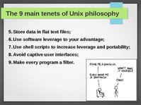 Prezentācija 'Linux and Unix Philosophy', 6.