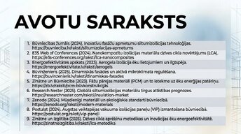 Prezentācija 'Inovatīvie siltumizolācijas materiāli un to ietekme uz enerģijas patēriņu', 13.