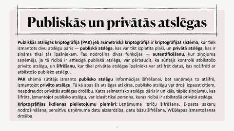 Prezentācija 'Autentifikācijas metodes, drošu privāto atslēgu glabāšana, digitālie paraksti', 11.