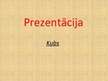 Prezentācija 'Kubs', 1.