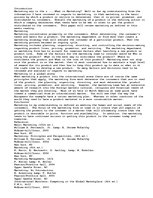 Eseja 'Marketing Mix - Describe the Elements of the Marketing Mix. MKT/421', 1.