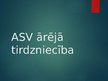 Prezentācija 'Amerikas Savienoto Valstu ārējā tirdzniecība', 1.