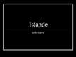Prezentācija 'Islande', 1.